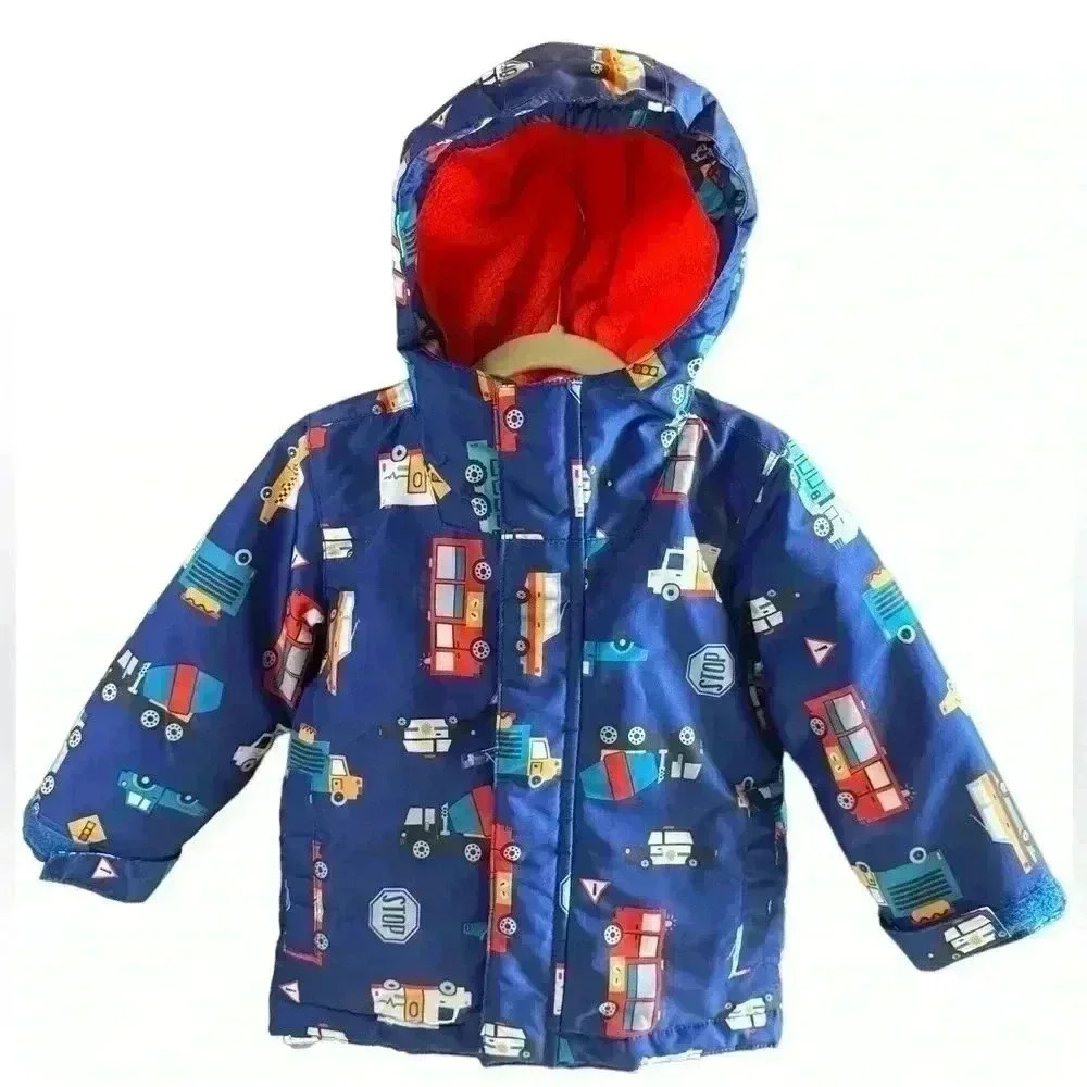 Toddler Infant Baby Boys outerwear Hooded coats kids boys Jacket Size 2T